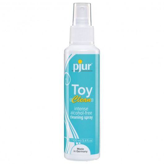 Очищающий антибактериальный спрей ToyClean - 100 мл. - Pjur - купить с доставкой в Тюмени