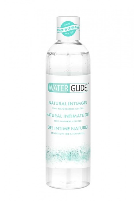 Лубрикант на водной основе с пантенолом NATURAL INTIMATE GEL - 300 мл. - Waterglide - купить с доставкой в Тюмени