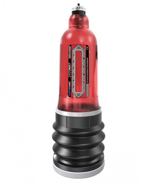 Красная гидропомпа HydroMAX7 Wide Boy - Bathmate - в Тюмени купить с доставкой