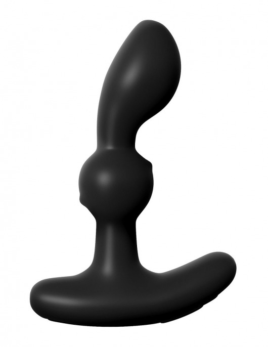 Чёрный вибромассажер простаты P-Motion Massager - 15,2 см. - Pipedream - в Тюмени купить с доставкой