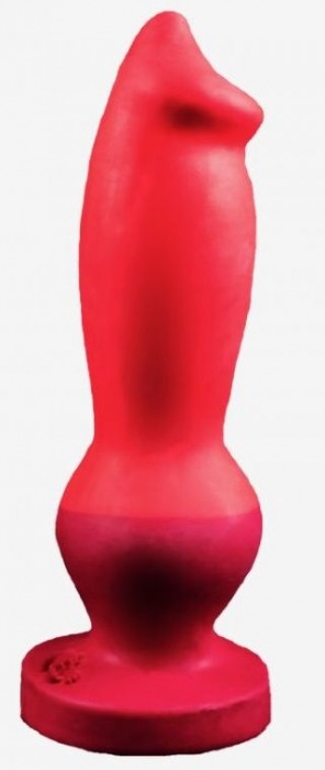 Красный фаллоимитатор  Стаффорд large  - 26 см. - Erasexa - купить с доставкой в Тюмени