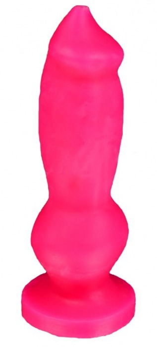 Ярко-розовый фаллоимитатор  Стаффорд mini  - 17 см. - Erasexa - купить с доставкой в Тюмени