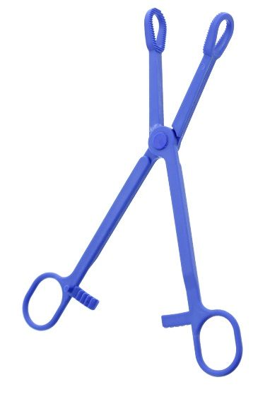 Синие медицинские ножницы BLAZE CLITORIS SCISSORS - Dream Toys - купить с доставкой в Тюмени