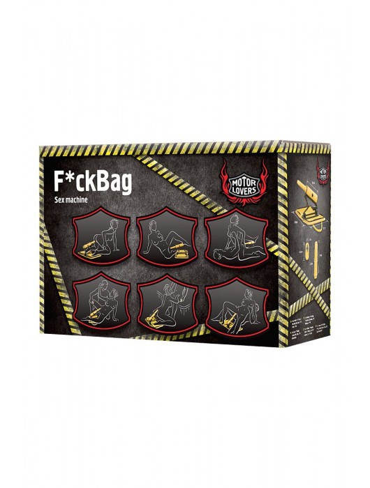 Желтая секс-машина F*ckBag MotorLovers - ToyFa - купить с доставкой в Тюмени