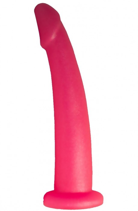 Розовый стимулятор простаты из геля - 18 см. - LOVETOY (А-Полимер) - в Тюмени купить с доставкой