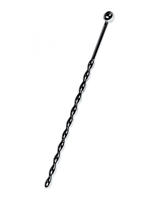 Серебристый длинный уретральный плаг-косичка TOYFA Metal - 15,7 см. - ToyFa - купить с доставкой в Тюмени
