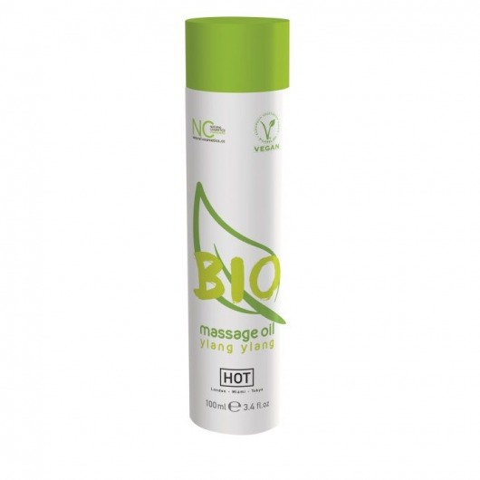 Массажное масло BIO Massage oil ylang ylang с ароматом иланг-иланга - 100 мл. - HOT - купить с доставкой в Тюмени