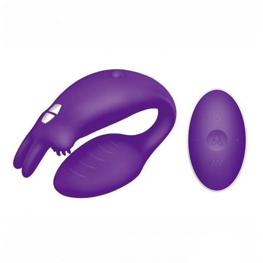 Фиолетовый вибратор для пар The Couples Rabbit - The Rabbit Company