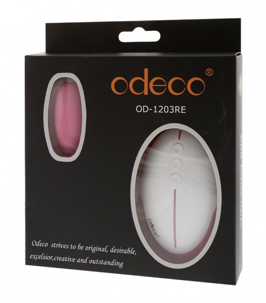 Розовое виброяйцо GLORIOUS EGG ROSE - Odeco