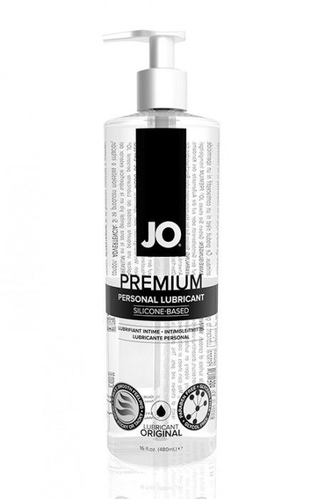 Нейтральный лубрикант на силиконовой основе JO Personal Premium Lubricant - 480 мл. - System JO - купить с доставкой в Тюмени