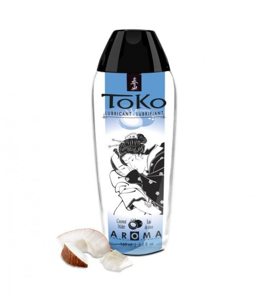 Интимный гель TOKO Cononut Water с ароматом кокоса - 165 мл. - Shunga - купить с доставкой в Тюмени