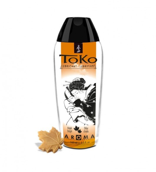 Интимный гель TOKO Maple Delight с ароматом кленового сиропа - 165 мл. - Shunga - купить с доставкой в Тюмени
