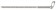 Винтовой уретральный зонд Sextreme Dip Stick Ribbed - 27,7 см. - Orion - купить с доставкой в Тюмени