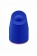 Синий клиторальный стимулятор Dazzling с вибрацией и ротацией - 6,7 см. - Shots Media BV