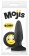 Черная силиконовая пробка среднего размера Emoji OMG - 10,2 см. - NS Novelties - купить с доставкой в Тюмени