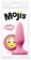 Розовая силиконовая пробка среднего размера Emoji OMG - 10,2 см. - NS Novelties - купить с доставкой в Тюмени
