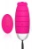 Розовое виброяйцо BABY BEE с дистанционным управлением - Bior toys