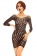 Эффектное короткое платье-сетка Ciao с длинными рукавами - Anais купить с доставкой