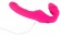 Розовый безремневой страпон с вибрацией - Orion - купить с доставкой в Тюмени