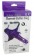 Фиолетовый страпон 10 Mode Vibrations 6.3  Harness Silicone Dildo - 15,5 см. - Howells - купить с доставкой в Тюмени