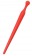Красный силиконовый уретральный плаг - 10 см. - ToyFa - купить с доставкой в Тюмени