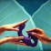 Безремневой фиолетовый страпон Share - Fun Factory - купить с доставкой в Тюмени