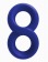 Синее эрекционное кольцо-восьмерка Infinity Ring - NS Novelties - в Тюмени купить с доставкой