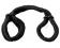 Черные верёвочные оковы на руки или ноги Silk Rope Love Cuffs - Pipedream - купить с доставкой в Тюмени