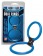 Синее двойное эрекционное кольцо Dual Rings Blue - Dream Toys - в Тюмени купить с доставкой