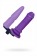 Фиолетовая двойная насадка для секс-машин - MyWorld - DIVA - купить с доставкой в Тюмени