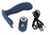 Синий вибростимулятор простаты Vibrating Butt Plug - 11,7 см. - Orion - в Тюмени купить с доставкой