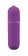 Фиолетовая вибропуля Power Bullet - 6,2 см. - Shots Media BV