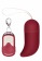 Красное виброяйцо Medium Wireless Vibrating G-Spot Egg с пультом - 7,5 см. - Shots Media BV