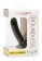 Черный анальный стимулятор 4.75” Ridged Probe - 12 см. - California Exotic Novelties - купить с доставкой в Тюмени