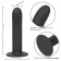 Черный силиконовый анальный стимулятор 7” Smooth Probe - 17,75 см. - California Exotic Novelties - купить с доставкой в Тюмени
