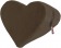 Кофейная подушка для любви Liberator Retail Heart Wedge - Liberator - купить с доставкой в Тюмени