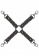 Крестообразный черный фиксатор для оков Roughend Denim Style - Shots Media BV - купить с доставкой в Тюмени