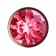 Пробка цвета розового золота с малиновым кристаллом Diamond Ruby Shine L - 8,3 см. - Lola Games - купить с доставкой в Тюмени