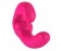 Розовый страпон с вибрацией Sharevibe - 22 см. - Fun Factory - купить с доставкой в Тюмени