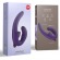 Фиолетовый страпон с вибрацией Sharevibe - 22 см. - Fun Factory - купить с доставкой в Тюмени