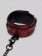 Красно-черные оковы Reversible Faux Leather Ankle Cuffs - Fifty Shades of Grey - купить с доставкой в Тюмени