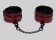 Красно-черные оковы Reversible Faux Leather Ankle Cuffs - Fifty Shades of Grey - купить с доставкой в Тюмени