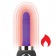 Портативная секс-машина Thrusting Compact Sex Machine c 2 насадками - Lux Fetish - купить с доставкой в Тюмени