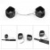 БДСМ-набор Deluxe Bondage Kit: маска, вибратор, наручники, плётка - Lovetoy - купить с доставкой в Тюмени
