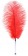 Красное страусовое пёрышко - ToyFa - купить с доставкой в Тюмени