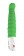 Зелёный перезаряжаемый вибратор Patchy Paul G5 - 23 см. - Fun Factory