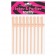 Телесные коктейльные трубочки с пенисами Original Willy Straws - 9 шт. - Lovetoy - купить с доставкой в Тюмени