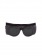 Чёрная латексная маска  Крюгер  с чёрными окошками - Sitabella - купить с доставкой в Тюмени