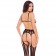 Эротический комплект 3 Piece Sheer Striped Bra Thong Garter Belt Set - Rene Rofe купить с доставкой Эротический комплект 3 Piece Sheer Striped Bra Thong Garter Belt Set - Rene Rofe купить с доставкой