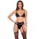 Эротический комплект 3 Piece Sheer Striped Bra Thong Garter Belt Set - Rene Rofe купить с доставкой Эротический комплект 3 Piece Sheer Striped Bra Thong Garter Belt Set - Rene Rofe купить с доставкой